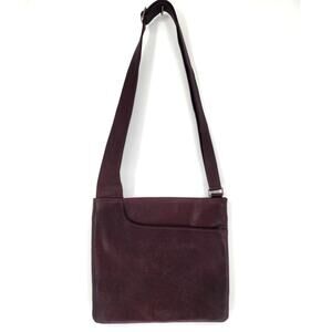 Radley London Dark Brown Pebbled Leather Crossbody Bag